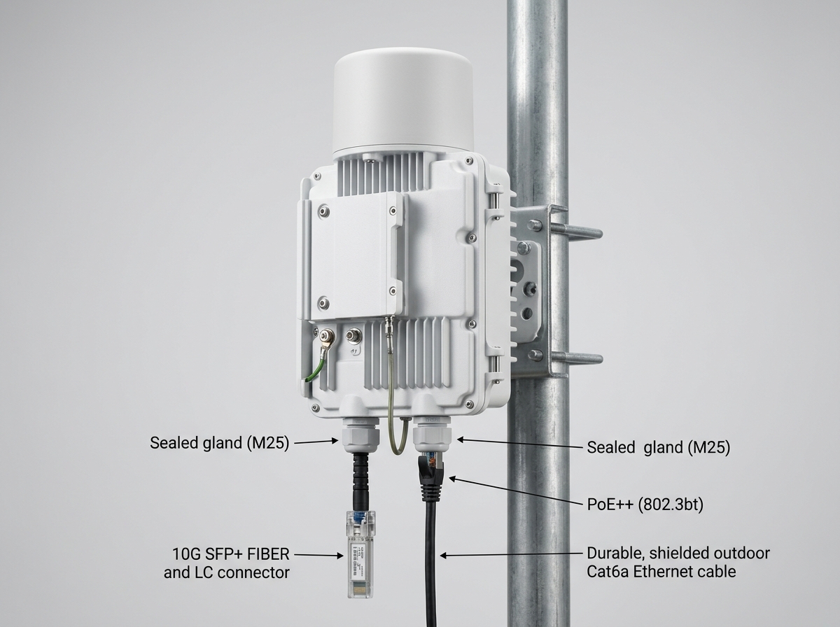 AceTel GN5000 Outdoor 5G Sub-6 Small Cell (gNodeB, 4x4 MIMO)