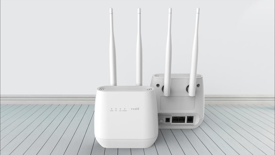 AceTel R520 4G LTE Cat4 CPE Router with Voice