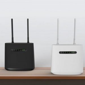 Indoor 4G LTE router with CAT6 and VoLTE support.